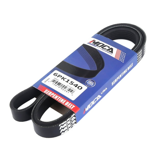 MOCA AUTOPARTS 6PK1540 Serpentine Belt Fit for 20012005 BMW 325i 325xi