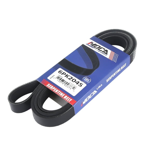 MOCA AUTOPARTS 6PK2045 Serpentine Belt Fit for 2000-1998 Dodge Caravan V6 3.0L & 2008-2003 Ford E-150 E-250 V8 5.4L 4.6L & 2013-2009 Suzuki Grand Vitara L4 2.4L