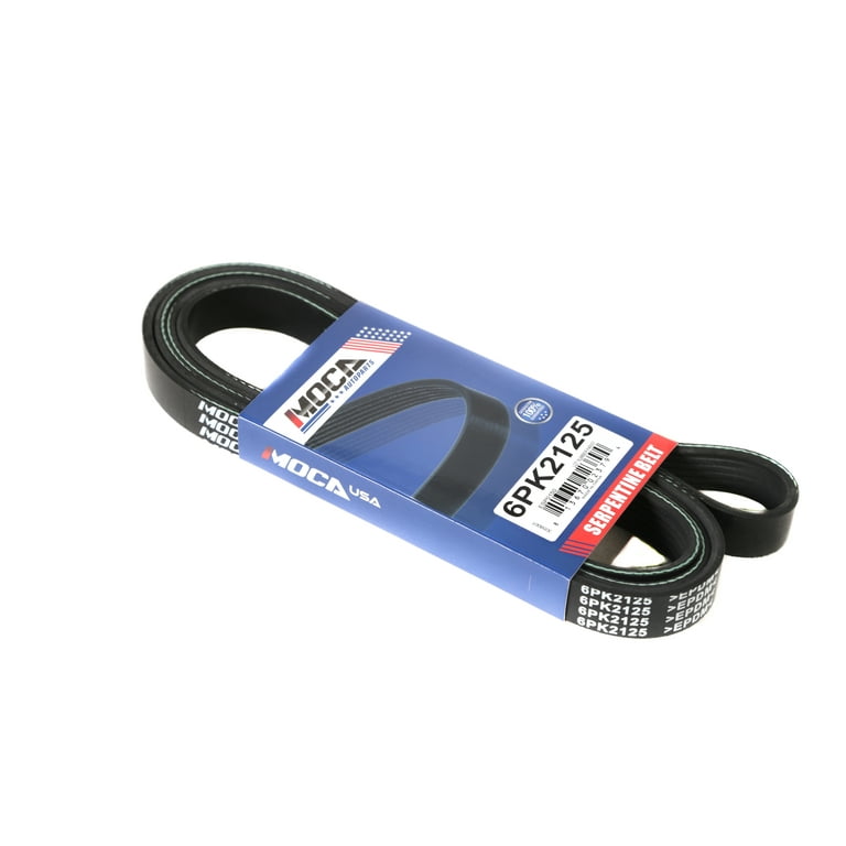 MOCA AUTOPARTS 6PK2125 Serpentine Belt for 97-94 Cadillac