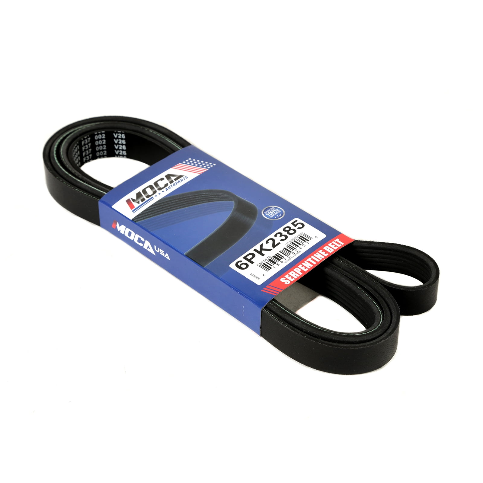 MOCA AUTOPARTS 6PK2385 Serpentine Belt Fit for 20082012 Buick Enclave