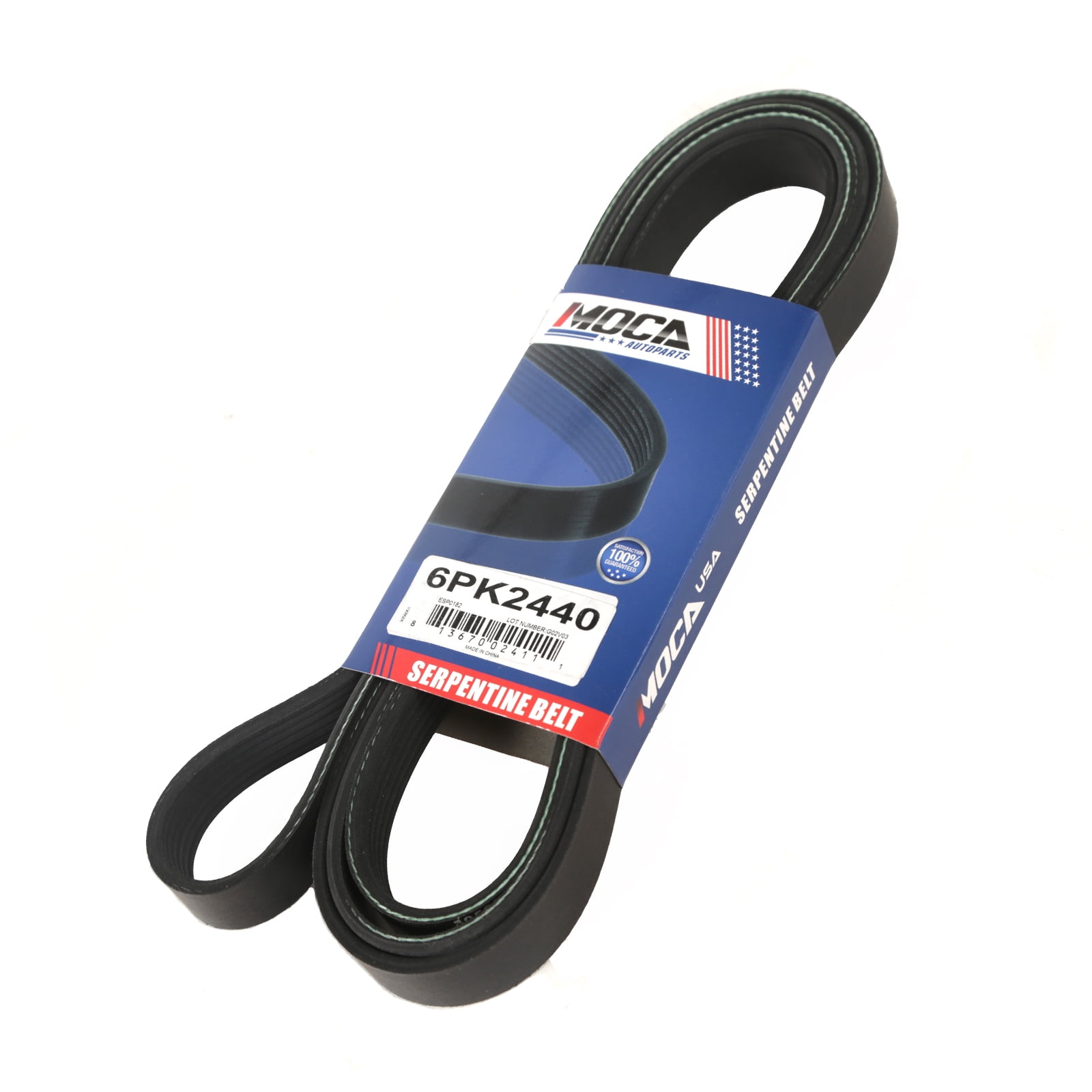 MOCA AUTOPARTS 6PK2440 Serpentine Belt Fit for 0099 Cadillac Escalade
