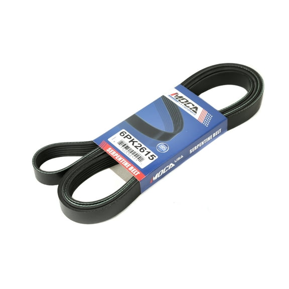 MOCA AUTOPARTS 6PK2615 Serpentine Belt Fit for 95-94 Am General Hummer 6.5L V8 & 03-01 Ford F-150 4.2L V6 & 02-01 GMC C3500Hd 8.1L V8