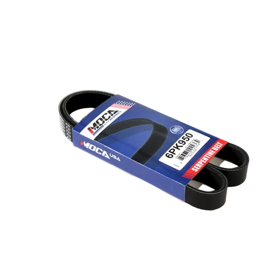 MOCA AUTOPARTS 6PK950 Serpentine Belt for 17-16 Mazda Mx-5 Miata L4 2.0L & 18 Mazda Mx-5 Miata L4 2.0L & 19 Mazda Mx-5 Miata L4 2.0L & 20 Mazda Mx-5 Miata L4 2.0L & 98-97 Toyota Camry V6 3.0L and More