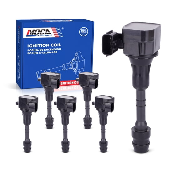MOCA AUTOPARTS 6x Ignition Coils Fit for 2002-2006 Nissan Altima 3.5L & 2012-2020 Nissan NV2500 4.0L & 2009-2012 Suzuki Equator 4.0L