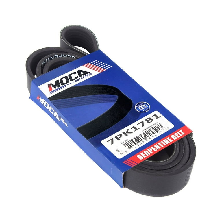 MOCA AUTOPARTS Serpentine Belt 7PK1781 for 2003-2007 Honda