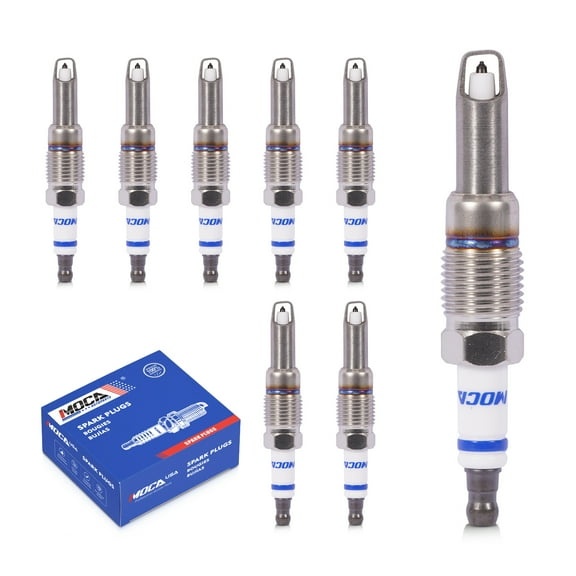 MOCA AUTOPARTS 8PCS Spark Plugs Fit for Ford Expedition F150 F250 F350 F450 F550 5.4L 6.8L
