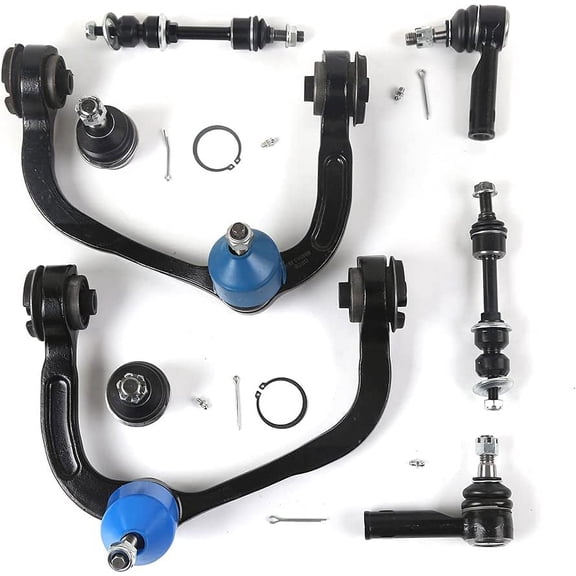 MOCA AUTOPARTS 8Pcs Suspension Control Arm Kit Fit for 05-08 Ford F150 Lincoln Mark LT 4.2 4.6 5.4L