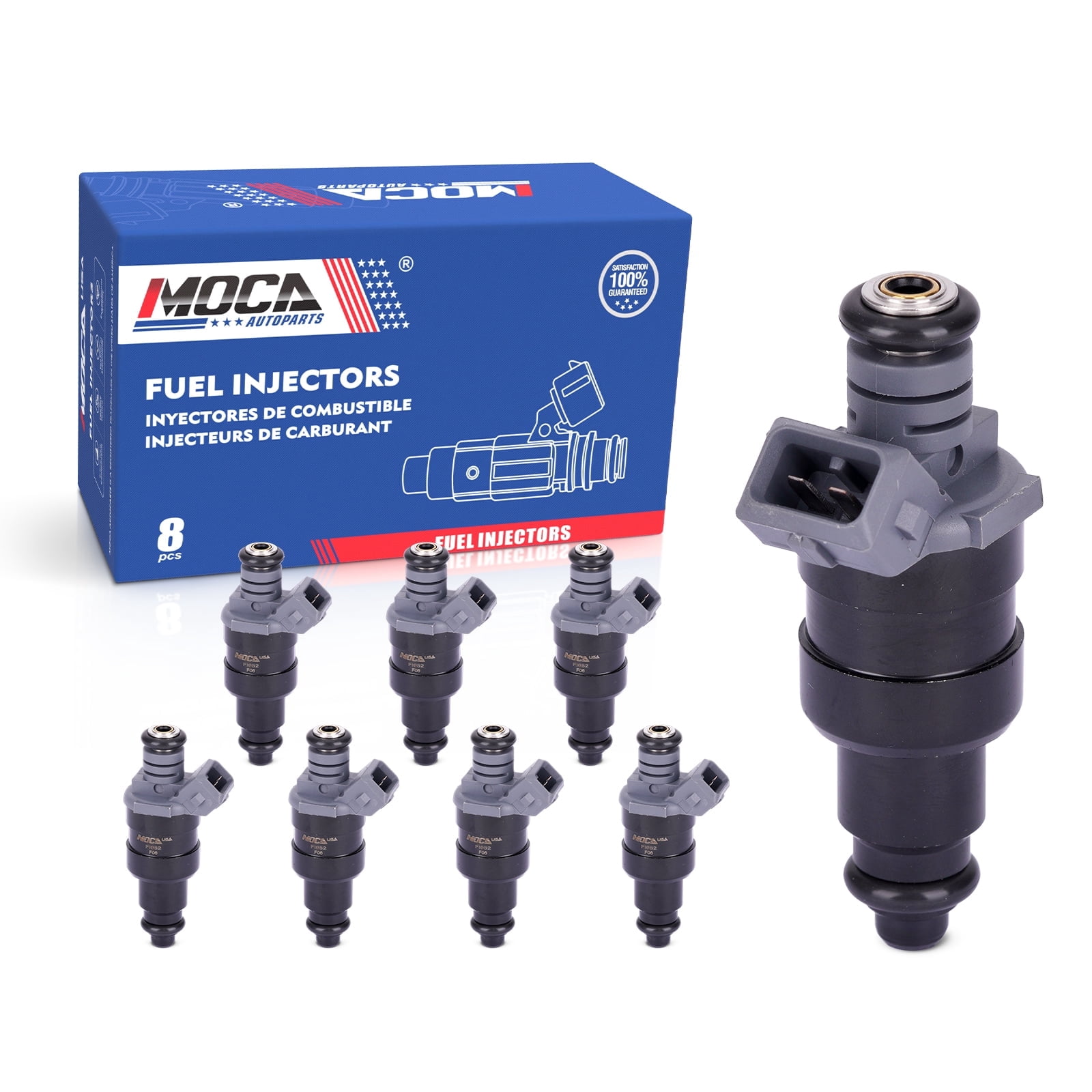 MOCA AUTOPARTS 8x Fuel Injectors FJ682 Fit for 1996-2002 Dodge Dakota 2 ...