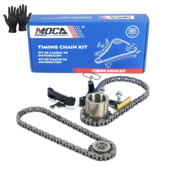 MOCA AUTOPARTS 9-4205SD Timing Chain Kit Fit for 2014-2021 GMC Sierra 1500 4.3L & 2017-2021 Chevrolet Silverado 1500 4.3L