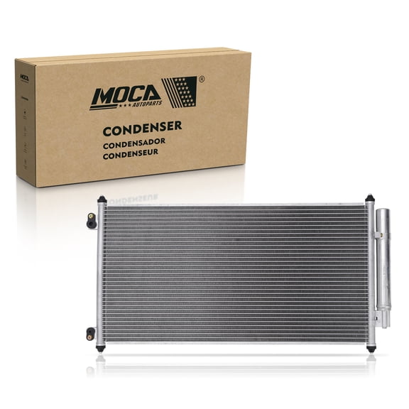 MOCA AUTOPARTS 941152 A/C Condenser w/ Receiver Drier Fit for 2012-2015 Honda Crosstour & 2008-2012 Honda Accord & 2010-2011 Honda Accord Crosstour