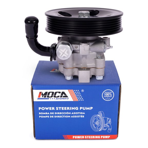 MOCA AUTOPARTS 96-148 Power Steering Pump w/ Pulley Fit for 2006-2010 Kia Optima 2.4L & 2007-2010 Kia Rondo Magentis 2.4L