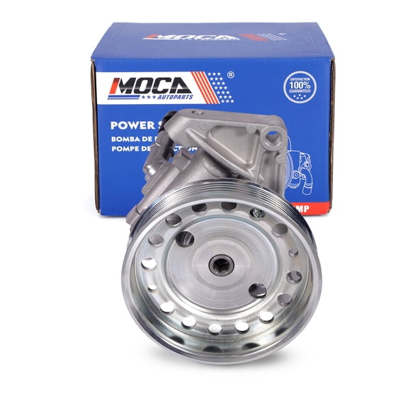 MOCA AUTOPARTS 96-398 Power Steering Pump w/ Pulley Fit for 2007-2014 Volvo XC90 3.2L & 2008-2010 Volvo XC70 S80 V70 3.2L & 2008-2012 Land Rover LR2 3.2L