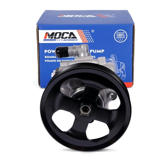 MOCA AUTOPARTS 96-5352 Power Steering Pump w/ Pulley Fit for 2002-2009 Audi A4 1.8L & 2005-2009 Audi A4 Quattro 2.0L & 2002 Audi S4 2.7L