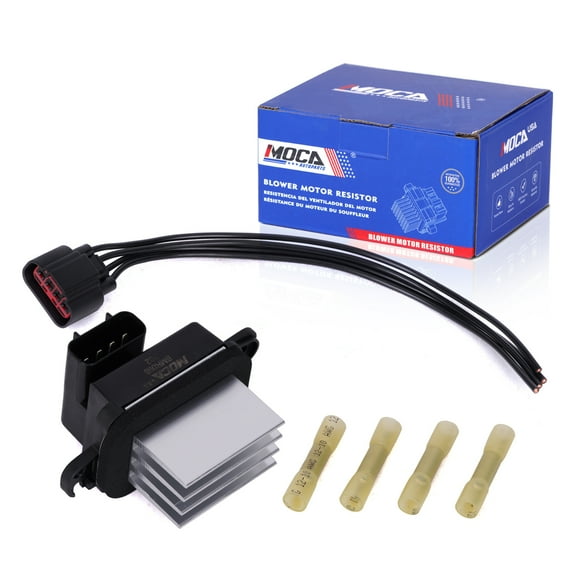 MOCA AUTOPARTS 973-098 HVAC Blower Motor Resistor Kit with Harness Fit for 2004-2010 Infiniti QX56 & 2005-2012 Nissan Pathfinder & 2004-2009 Nissan Titan & 2009-2012 Suzuki Equator