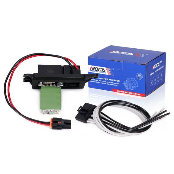 MOCA AUTOPARTS 973-405 HVAC Blower Motor Resistor Kit with Harness Fit for 2003-2005 Cadillac Escalade & 2003-2006 Chevrolet Suburban 1500 2500 & 2003-2006 GMC Yukon XL 1500 2500
