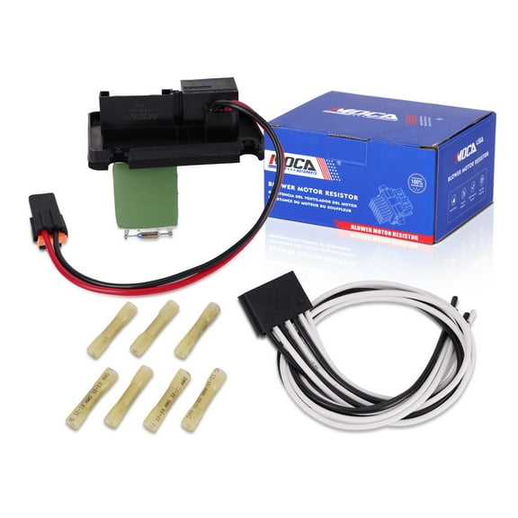 MOCA AUTOPARTS 973-408 HVAC Blower Motor Resistor Kit Fit for 1997-2004 Buick Century & 1997-2002 Chevrolet Corvette & 1998-2002 Oldsmobile Intrigue