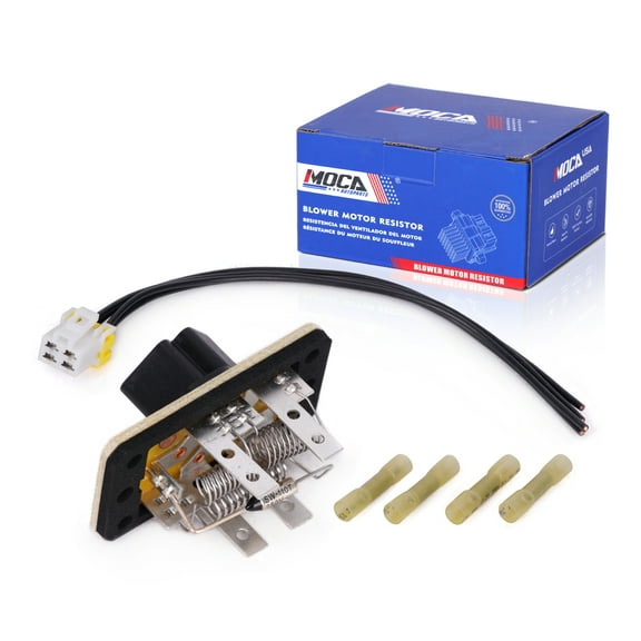 MOCA AUTOPARTS 973-411 HVAC Blower Motor Resistor Kit with Harness Fit for 2001-2007 Ford Escape & 1997-2006 Ford Expedition & 2005-2007 Mercury Mariner