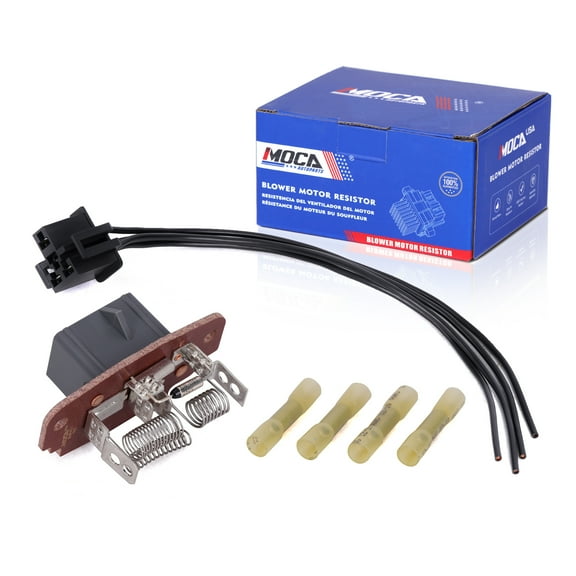 MOCA AUTOPARTS 973-411 HVAC Blower Motor Resistor Kit with Harness Fit for 1995-2001 Ford Ranger Explorer & 1997-2001 Mercury Mountaineer