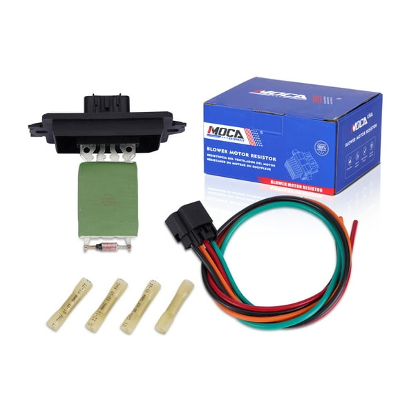 MOCA AUTOPARTS 973-428 HVAC Blower Motor Resistor Kit Fit for 2005-2007 Jeep Grand Cherokee & 2006-2007 Jeep Commander To 6/05/06