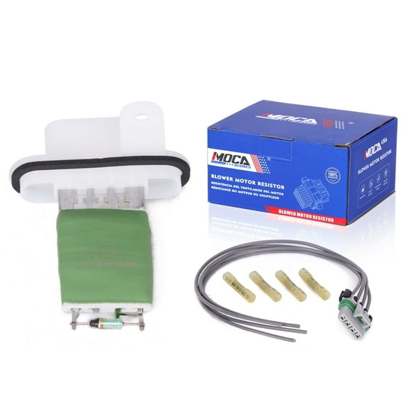 MOCA AUTOPARTS 973-434 HVAC Blower Motor Resistor Kit with Harness Fit for 2003-2006 Chevrolet SSR & 2004-2012 Chevrolet Colorado & 2004-2012 GMC Canyon
