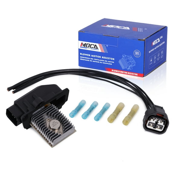 MOCA AUTOPARTS 973-442 HVAC Blower Motor Resistor Kit with Harness Fit for 1992-2011 Ford Crown Victoria & 1991-2011 Mercury Grand Marquis & 2003-2004 Mercury Marauder