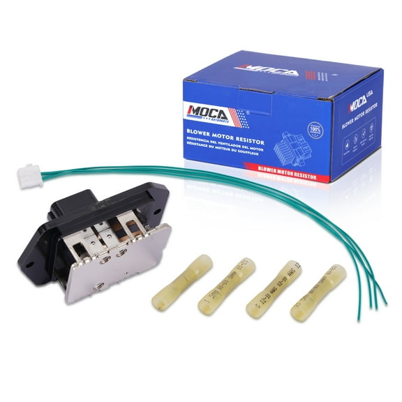 MOCA AUTOPARTS 973-459 HVAC Blower Motor Resistor Kit Fit for 2011-2014 Chrysler 200 & 2008-2014 Dodge Avenger & 2007-2012 Jeep Compass Patriot