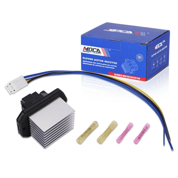 MOCA AUTOPARTS 973-484 HVAC Blower Motor Resistor Kit Fit for 2007-2015 Ford Edge & Lincoln MKX