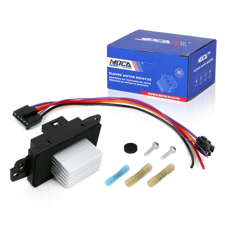MOCA AUTOPARTS 973-508 HVAC Blower Motor Resistor Kit with Harness
