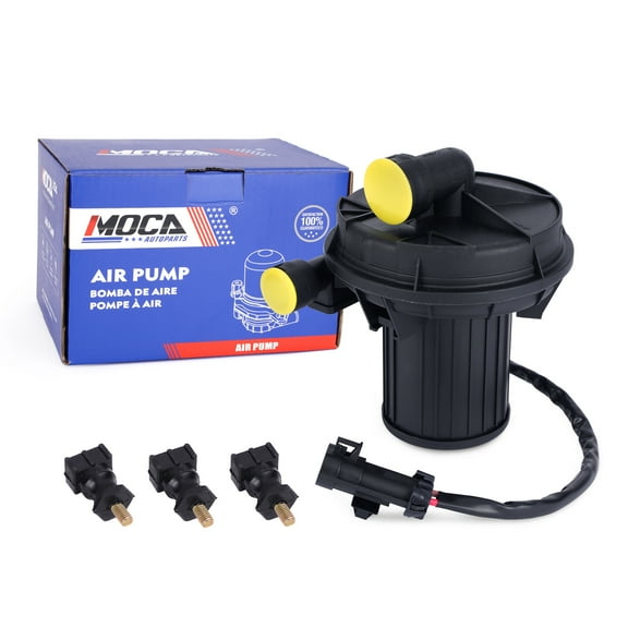 MOCA AUTOPARTS AIP3 Secondary Air Injection Pump Fit for 2004-2005 Buick Rainier 4.2L & 2004-2005 GMC Envoy 4.2L & 2004-2005 Chevrolet Trailblazer 4.2L