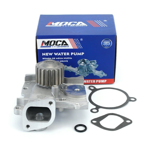 MOCA AUTOPARTS AW9111 Water Pump Fit for 1986-1987 Mazda B2000 & 626 2.0L L4 SOHC