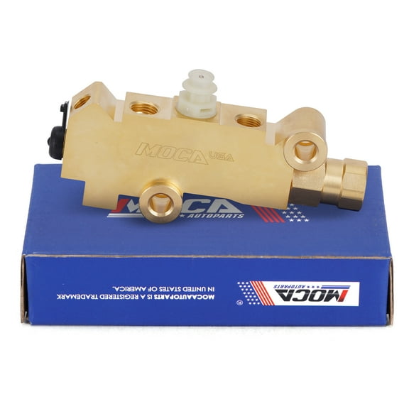 MOCA AUTOPARTS Brake Proportioning Valve Fit for 1975-1980 Chevrolet C10 4.8L & 1977-1986 Chevrolet C10 5.0L & 1980-1985 Ford Bronco 4.9L