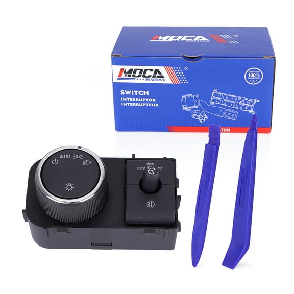 MOCA AUTOPARTS CBS-1427 Headlight Switch Fit for 2007-2012 Chevrolet Avalanche & 2007-2014 Chevrolet Silverado 2500 3500 HD & 2007-2013 Chevrolet Tahoe