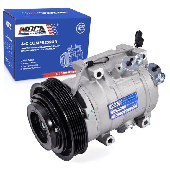 MOCA AUTOPARTS CO10840C New AC Compressor 10SR17C Style Fit for 2008-2017 Honda Odyssey 3.5L & 2008-2015 Honda Pilot 3.5L & 2007-2013 Acura MDX 3.7L