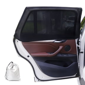 MOCA AUTOPARTS Car Rear Side Window Sun Shade-2 Pack (Black)-45"x22"