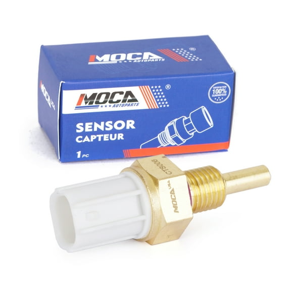 MOCA AUTOPARTS Coolant Temperature Sensor Fit for 2003-2006 Acura MDX 3.5L & 2003-2007 Honda Accord 3.0L 2.4L & 2002-2011 Honda Civic 2.0L & 2004-2007 Saturn Vue 3.5L
