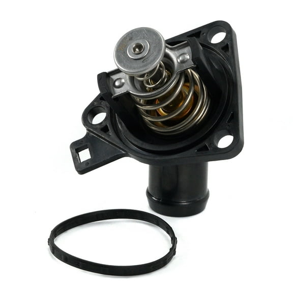 MOCA AUTOPARTS Coolant Thermostat Housing Fit for 2007-2010 Acura CSX 2.0L & 2006-2011 Honda Civic 2.0L & 2007-2014 Honda CR-V 2.4L