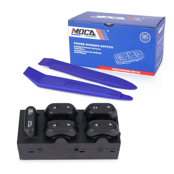 MOCA AUTOPARTS DS2158 Front Driver Door Window Switch Fit for 2003-2008 Ford Crown Victoria & 2006-2008 Lincoln Mark LT & 2003-2008 Mercury Grand Marquis