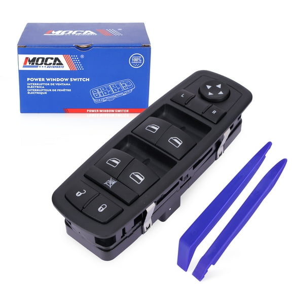 MOCA AUTOPARTS DWS1381 Front Driver Door Window Switch Fit for 2008-2009 Chrysler Town & Country & 2008-2009 Dodge Grand Caravan