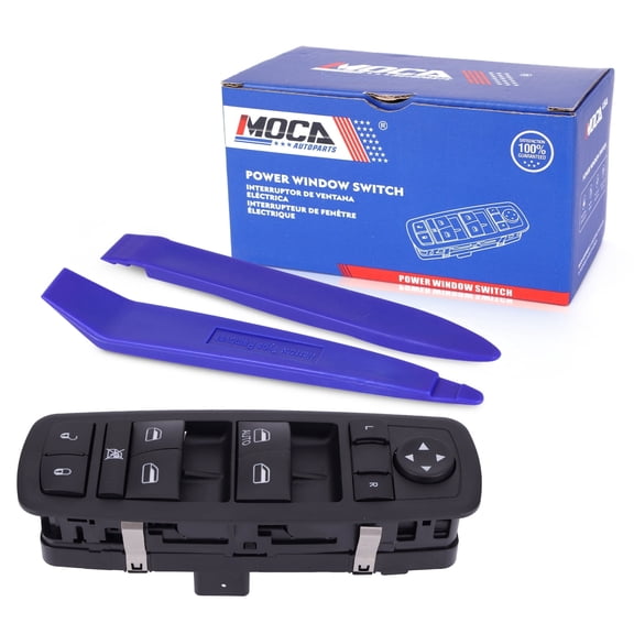 MOCA AUTOPARTS DWS1893 Front Driver Power Window Switch Fit for 2011-2016 Dodge Journey 2.4L 3.6L w/Express Down