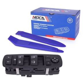 MOCA AUTOPARTS DWS1919 Front Driver Power Window Switch Fit for 2012-2014 Chrysler 300 & 2012-2017 Dodge Journey w/o Power Folding Mirrors; w/ One Touch Up and Down