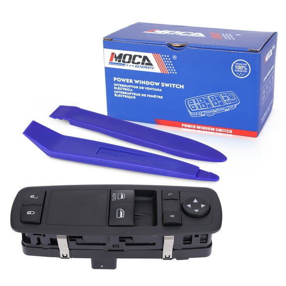 MOCA AUTOPARTS DWS2041 Front Driver Power Window Switch Fit for 2012-2015 Chrysler Town and Country & 2012-2015 Dodge Grand Caravan & 2012-2015 Ram C/V