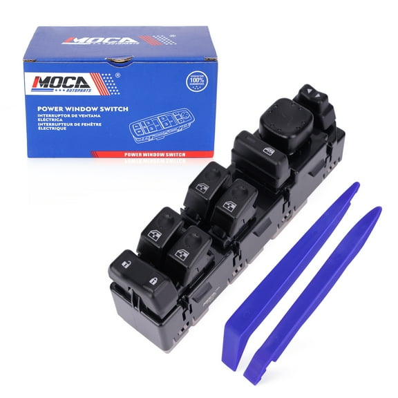 MOCA AUTOPARTS DWS394 Front Driver Door Window Switch Fit for 2003-2006 Cadillac Escalade & 2003-2006 Chevrolet Suburban 1500 2500 & 2003-2006 GMC Yukon