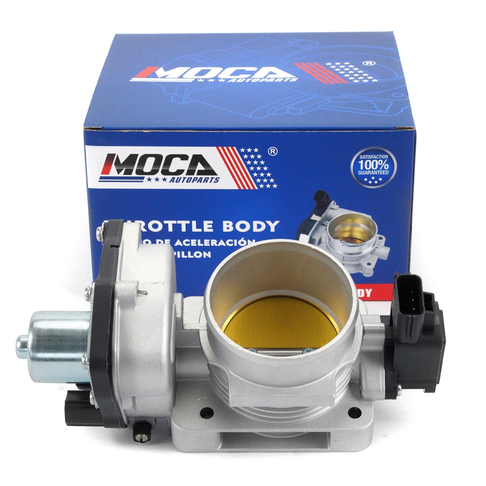 MOCA AUTOPARTS Electronic Throttle Body Assembly Fit for 2005-2011 Ford Crown Victoria V8 4.6L & 2006-2014 Ford E-250 V8 5.4L