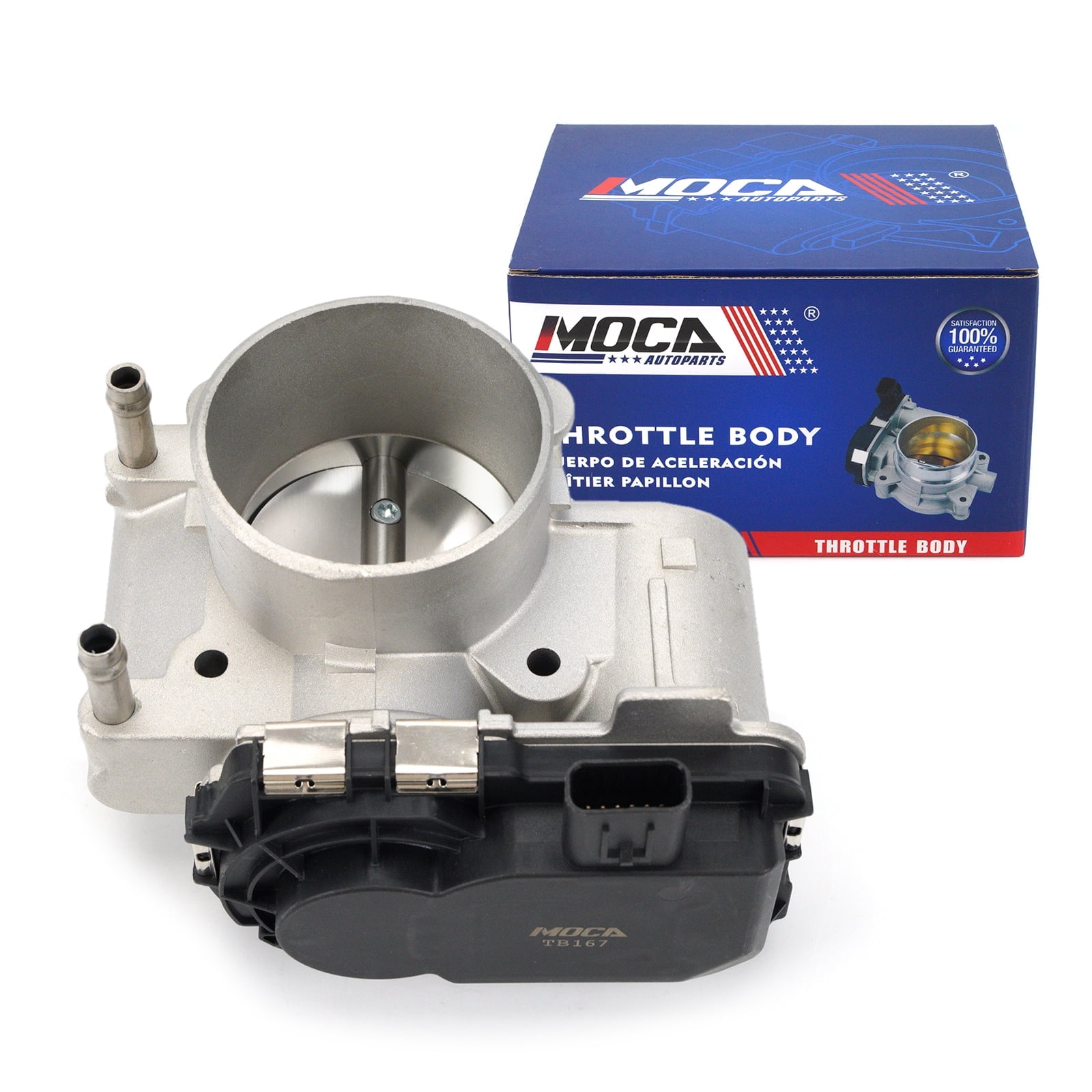 MOCA AUTOPARTS Electronic Throttle Body Fit for 2006-2013 Mazda 3 2.3L & 2007-2012 Mazda CX-7 2.3L & 2010-2012 Mazda CX-7 2.5L
