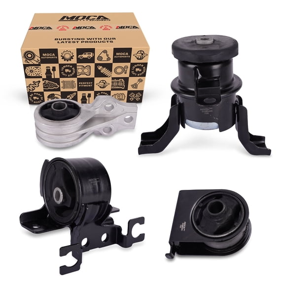 MOCA AUTOPARTS Engine Motor and Transmission Mount Kit Fit for 2005-2008 Ford Escape L4 2.3L & 2009-2011 Mazda Tribute L4 2.5L & 2005-2008 Mercury Mariner L4 2.3L
