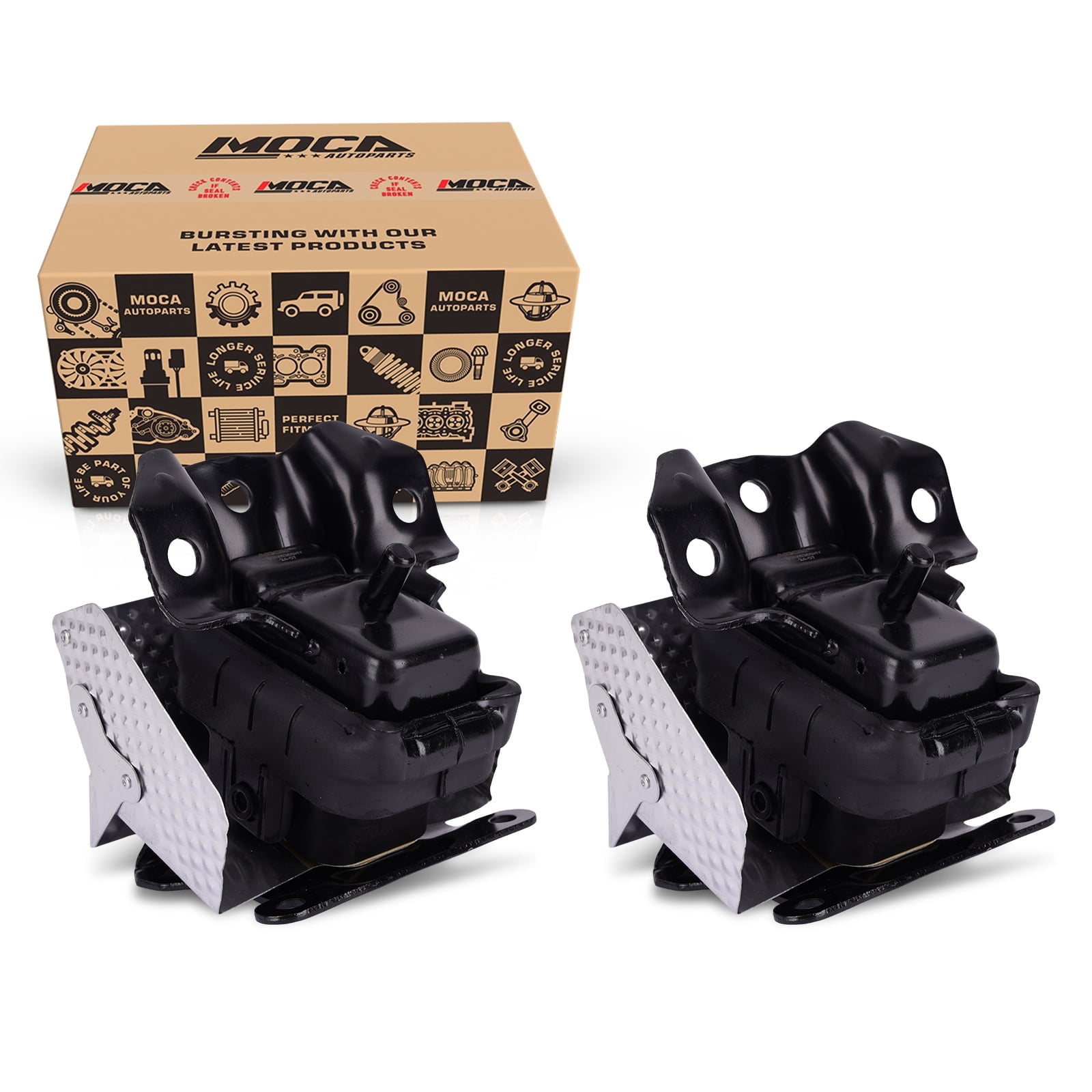 MOCA AUTOPARTS Engine Motor and Transmission Mount Kit Fit for 2007-2014 Cadillac Escalade 6.2L V8 & 2007-2009 Chevrolet Tahoe 4.8L V8 & 2007-2014 GMC Yukon 6.2L V8