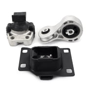 MOCA AUTOPARTS Engine Motor and Transmission Mount Kit Fit for 2008-2011 Ford Focus 2.0L