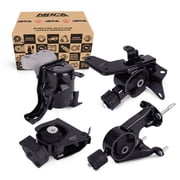 MOCA AUTOPARTS Engine Motor and Transmission Mount Kit Fit for 2009-2010 Pontiac Vibe 1.8L & 2009-2013 Toyota Corolla Matrix 1.8L