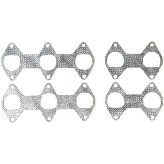 MOCA AUTOPARTS Exhaust Manifold Gasket Set Fit for 05-09 Ford E-350 Super Duty 6.8L & 05-08 Ford F-250 Super Duty 6.8L & 05-15 Ford F-450 Super Duty 6.8L