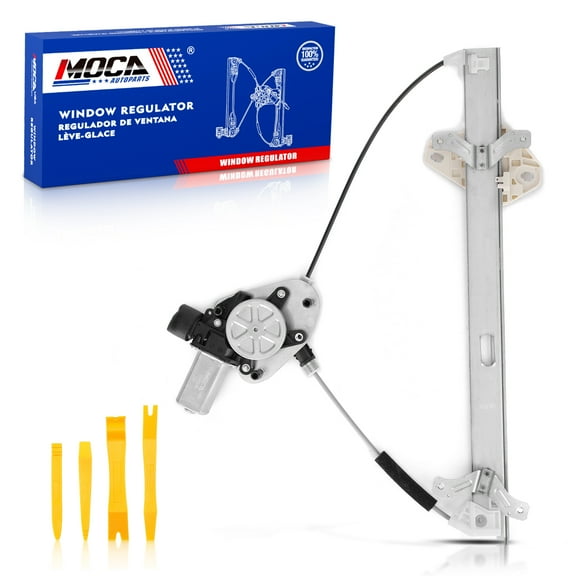 MOCA AUTOPARTS Front Left Power Window Regulator w/ Motor Fit for 2003-2007 Honda Accord